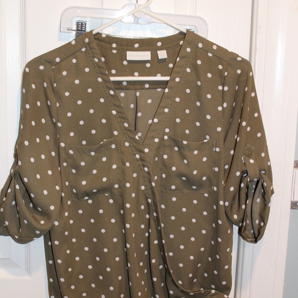 Brand new wrap 3/4 sleeve blouse - Picture 1 of 2